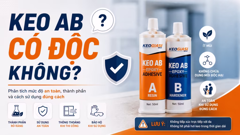 Keo AB Có Độc Không? Giải Đáp Chi Tiết & Hướng Dẫn Sử Dụng An Toàn
