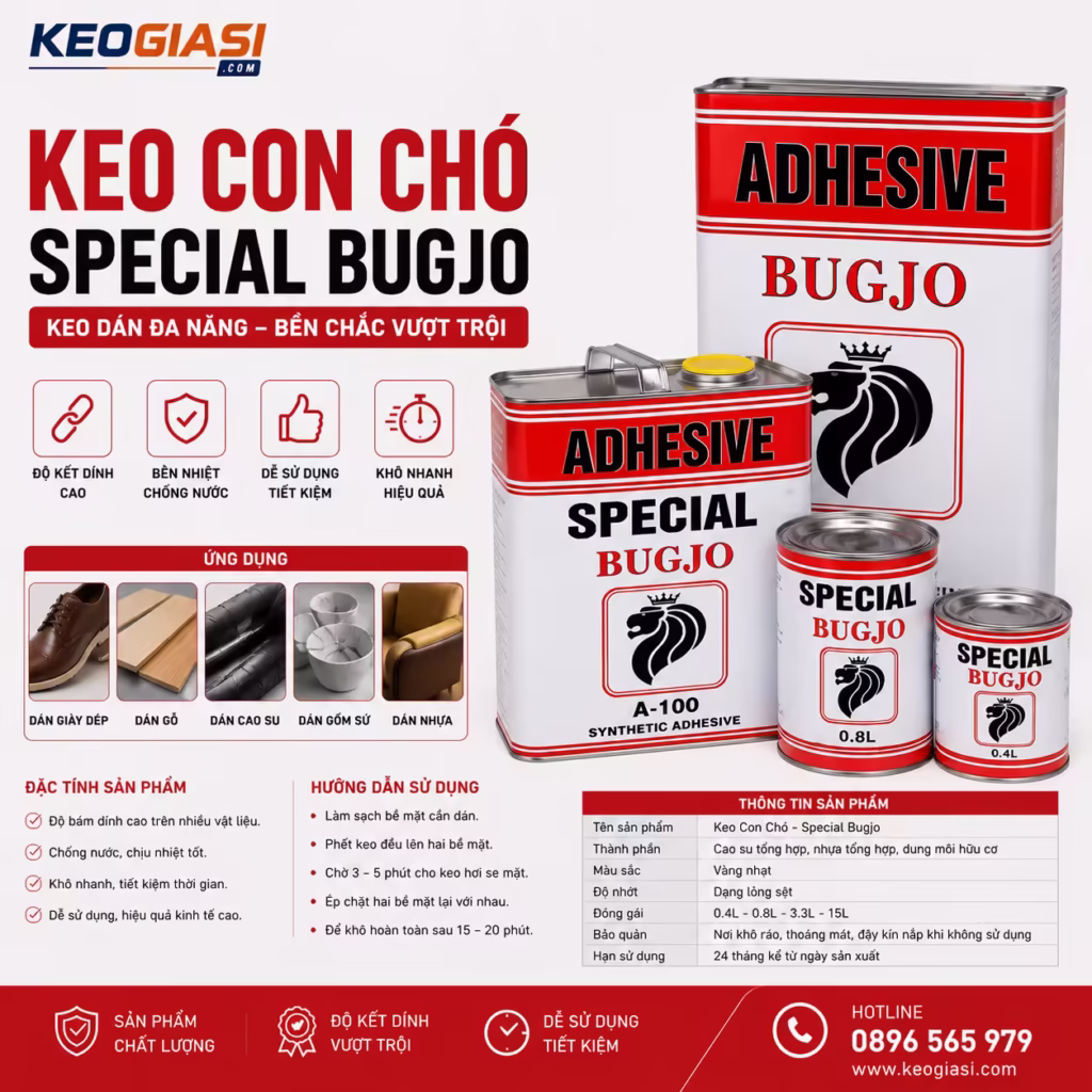 Keo Con Chó X-66 Chính Hãng – Keo Dán Đa Năng Giày Dép, Gỗ, Da Giá Sỉ