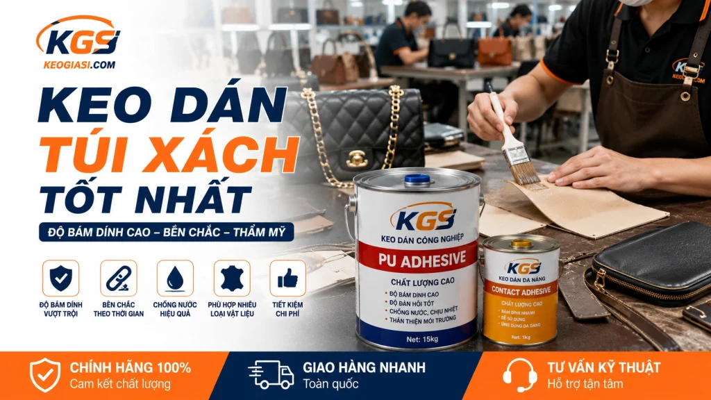 Keo Dán Túi Xách: Hướng Dẫn Chọn Keo Cho Da, Simili, Vải Tốt Nhất